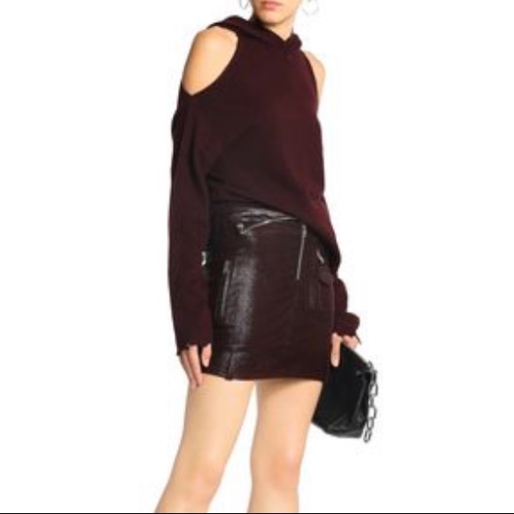 ♥️SOLD♥️ RtA | Juno Cashmere Cold Shoulder Sweater - Picture 2 of 8